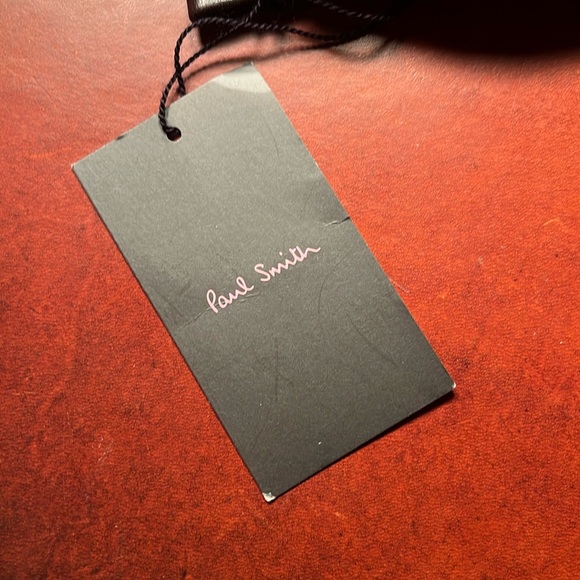 Paul Smith main line woman’s gloves in rich chocolate brown with aqua stitch - Picture 4 of 5